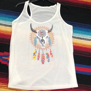 Buffalo Skull Tank